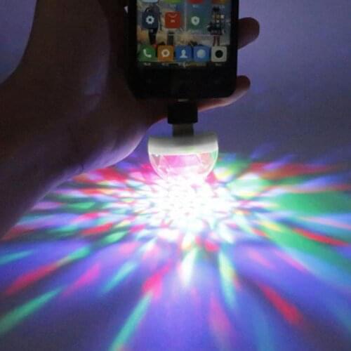 Colorful Sound Activated Magic Ball USB Mini Disco Light Party KTV Neon Lamp Night Light Night Lamp Xmas Birthday Wedding Party