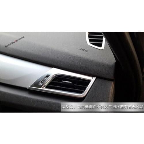 Yimaautotrims Side Air AC Outlet Vent Decoration Cover Trim For BMW 2 Series Gran Active Tourer F45 F46 2015 - 2019 220i 228i
