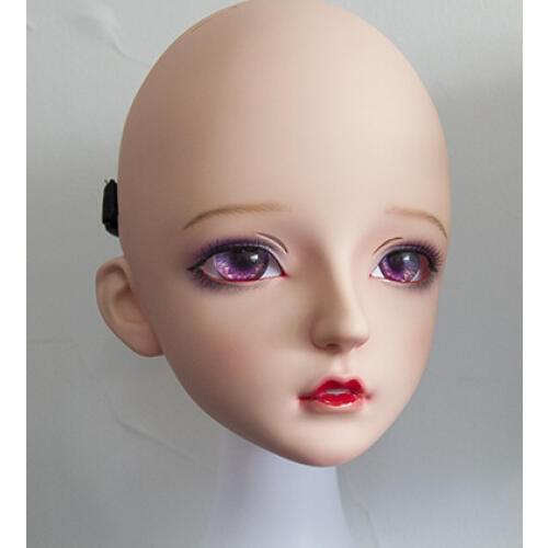 Dollkii 03) Female Girl Silica Resin Cosplay BJD Cross Dressing Kigurumi Head Mask Anime Role Play Party Crossdresser Doll Mask
