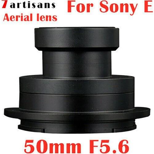 7 Artisan 50mm f5.6 APS-C drone aerial lens full frame suitable for Sony E-mount cameras