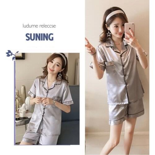 FGHGF Women's Satin Pajamas