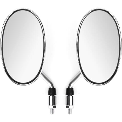Artudatech CHROME MIRRORS Fit for Honda VT 400 500 600 700 750 800 1100 Shadow VF750 Magna Motorcycle Accessories Parts