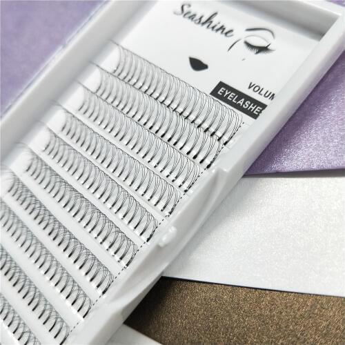 3D 8 9 10 11 12 13 14 15 mm 120 bundles / Set Individual False Eyelashes Natural C D Curl Black Silk W Fake Eye Lashes Extension