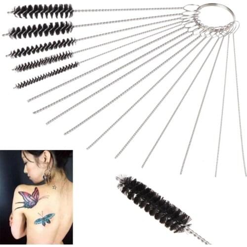 New Carburetor Carbon Dirt Jet Remove 10 Cleaning Needles + 5 Brushes Tool Kit