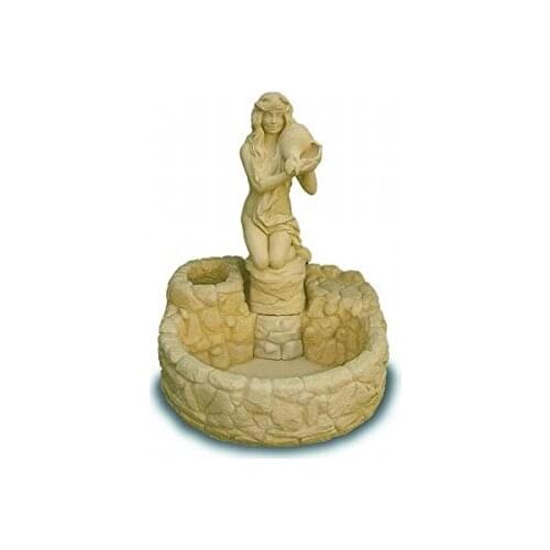 Garden fountains Princess Lake CM80X80X95H Tuff full water circulating pump