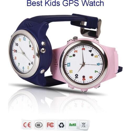 Colorful Kids GPS Phone Watch TP061 compatible with IOS and Android smart mobile phones Pink/Blue/Green/Yellow baby watch