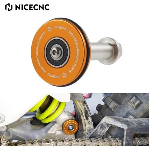 NICECNC PDS Swingarm Swing Arm Saver Protector Roller For KTM 150 250 300 XCW EXC 6 Days TPI 250 350 450 500 EXC-F XCF-W 17-21