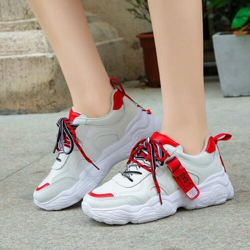 Sneakers Women Outdoor Running shoes Sport Walking shoes Cushioning platform Breathable filas shoe zapatos de mujer