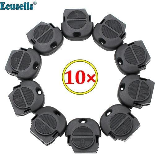 10pcs/lot 2 Button Remote Case Head for NissanAlmera Micra Navara Patrol Promera Terrano Serena X-Trail Vanette