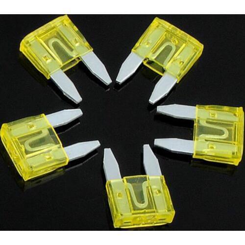 10Pcs/lot 20A 20 Amp ATM Mini Blade Fuse Auto Car Motorcycle Trucks Bus Boat Blade Fuses Insurance Tablets Car Fuses Auto Parts