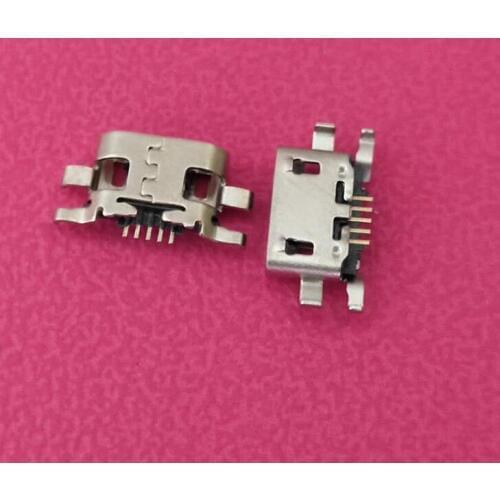 50pcs For Moto C C PLUS Cplus XT1723 XT1724 micro usb charge charging connector plug dock socket port