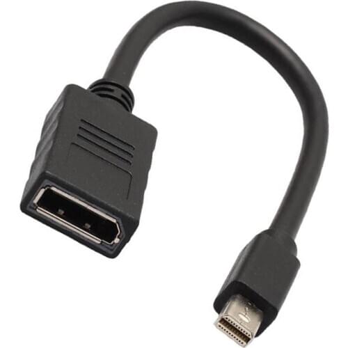 Mini DisplayPort to DisplayPort Adapter 4K Resolution for Thunderbolt Converter