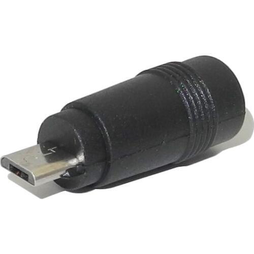 5.5x2.1mm Female Jack to Micro USB Male Plug DC Power Connector Adapter for Asus T100Ta T100 T100Ta-B1-Gr T100Ta-C1 Laptop