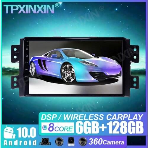 Android 10.0 6+128G DSP Carplay For Kia Borrego 2008-2011 Car GPS Navigation Auto Radio Multimedia Player Headunit Tape Recorder