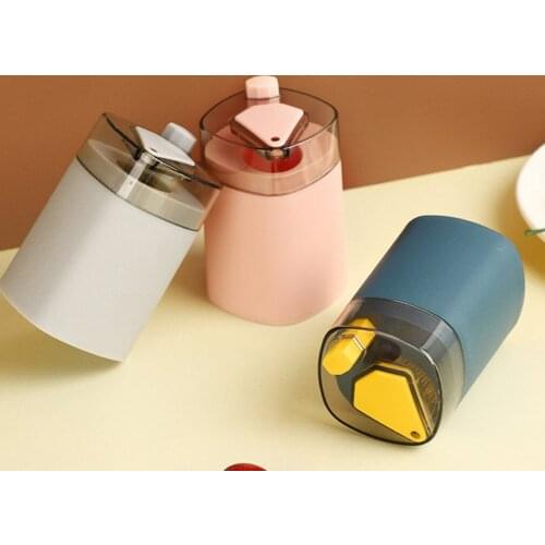 1PC Creative Automatic Toothpick Box Wheat Straw Household Multi-Color Plastic Nordic Style Home Restaurant Storage Box
