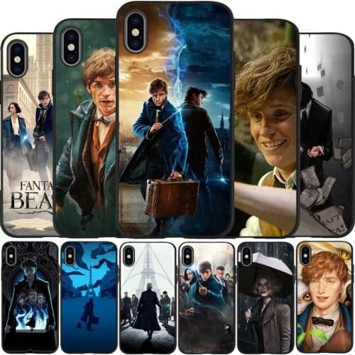 Fantastic Beasts black Silicone Phone Case For iPhone 12 XR XS Max 5 5S SE 2020 6 6S 7 8 PLUS X 11Pro Max 11 Cover