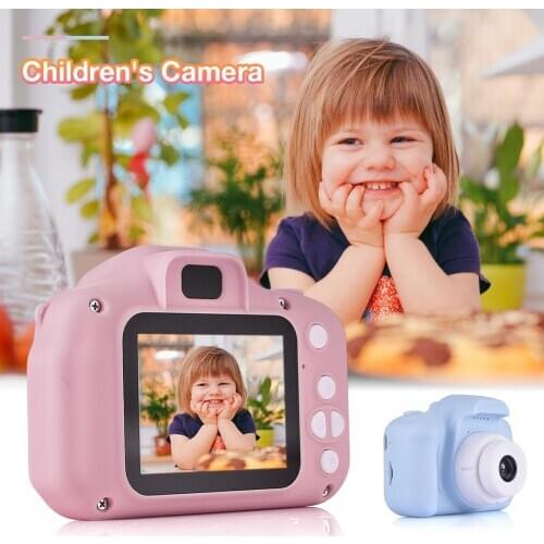 C3 Piglet Children Digital Camera Toy Take Pictures Baby 2 Inch Screen Display Mini SLR Toy Camera Gifts Toys For Kids