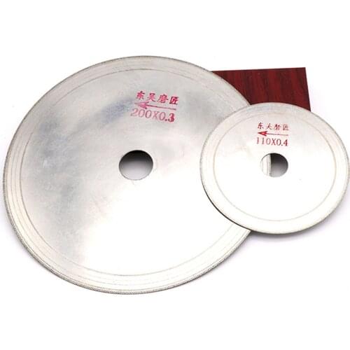 80mm - 200mm Diamond Cutting Disc Super Thin Saw Blade Wheel Glass Stone Jewelry