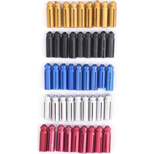 9pcs Aluminum Alloy Darts Flight Savers Dart Wing Tail Protector Steel Soft Tip Darts Accessories 5color