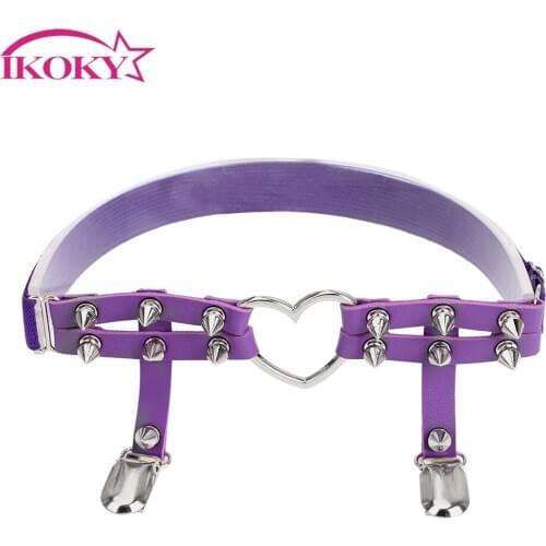 IKOKY Sex Toys for Women Adult Products For the Stockings Erotic Leg harness Adult Games Punk Garter Belt Sex Suspenders