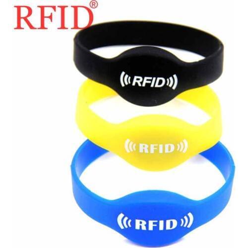 ID 125Khz T5577 T5200 Replicable Writable Waterproof Wristband Keyfobs Tags For Access Control Card For RFID Copier Fast Shippin