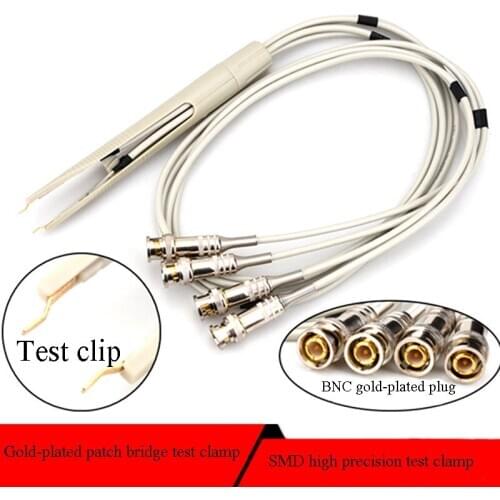 LCR test wire digital bridge test clamp wire SMD chip component measuring fixture four wires