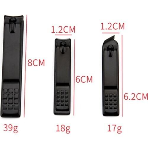 Unisex Stainless Steel Nail Clippers Fingernail Toenail Clipper Nails Cutter