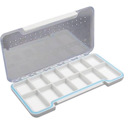 Magnetic Fly Fishing Storage Box ABS Waterproof Transparent Lid Fishing Tackle Box Hook Lure Flies Box