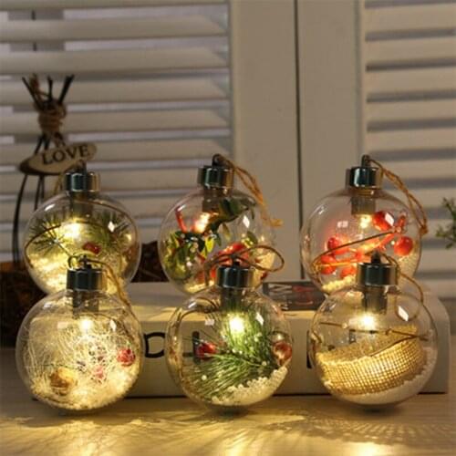 2021 New Christmas Decoration Light Led Ball Lights Xmas Party Tree Decoration Lamp Window Store Lighting