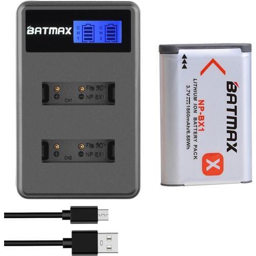 NPBX1 NP BX1 Bateria NP-BX1 Battery + LCD Dual USB Charger for Sony DSC RX1 RX100 AS100V M3 M2 HX300 HX400 HX50 HX60 GWP88 WX350