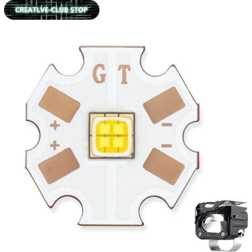 LED 12V 24V COB beads For 15W Motorcycle Headlight Bulb 1.2A Auto Headlamp Light Source 4200LM Cold white 8000-8500K Accessories