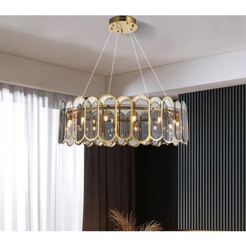 Gorgeous atmosphere Living room lights Modern Fashion Chandelier E14 Light bulb Bedroom Study Restaurant Lamp