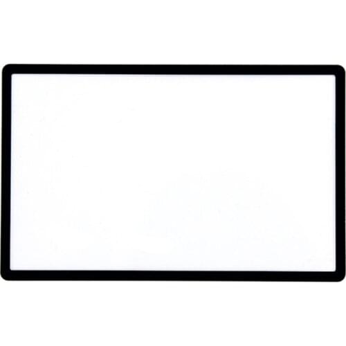 Top Surface Mirror Plastic Outer Lens Cover Upper LCD Screen Protector for 2DS