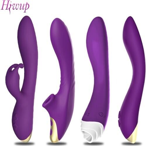Rabbit Vibrator Sex Toys for Women G Spot Pussy Tongue licking Dildo Clitoris Sucker Vibrator Toys for Women Waterproof Sex shop