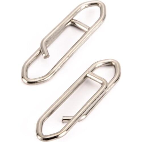 10pcs/lot Vissen Clips Barrel Swivel Tackle Snelle Snap fishing Opknoping Snap Draagbare Power Multipacks Pesca Accessoires