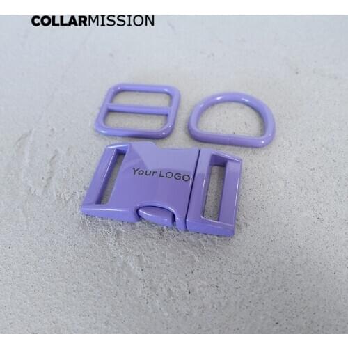 20pcs/lot(metal buckle+adjust buckle+D ring /set) 20mm and 25mm, We provide laser engraving service customize LOGO 7 colour
