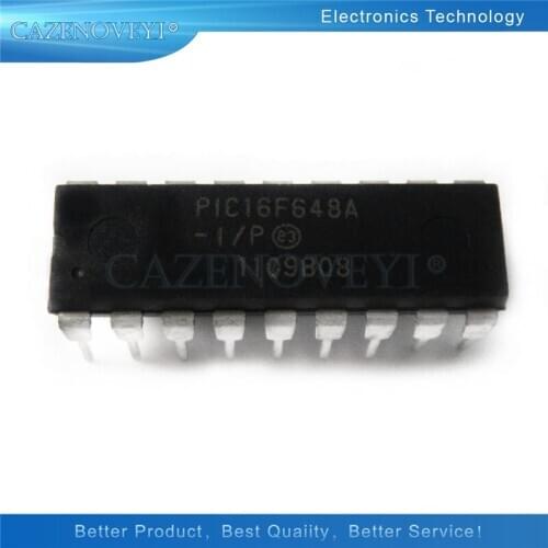 5pcs/lot PIC16F648A-I/P PIC16F648A 16F648A-I/P 16F648A DIP-18 In Stock