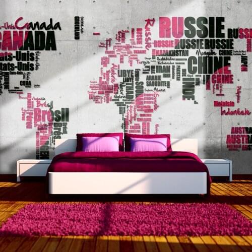 Wall mural-world travel-450x270 cm