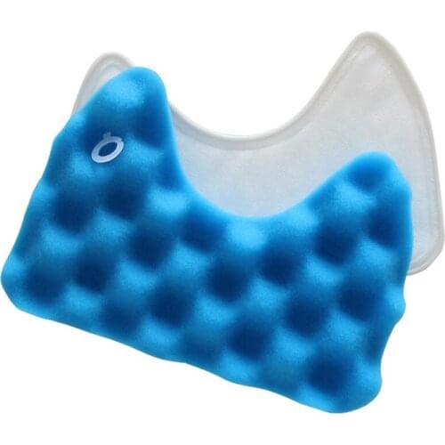 Vacuum Cleaner Sponge Dust Filter for Samsung SC65 66 67 68Foam Rubber Pro Vacuum Cleaner Parts Sponge Dust Filter Blue filter