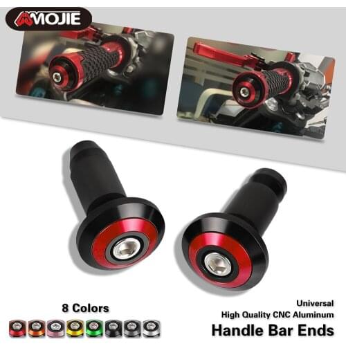 For Aprilia Shiver 750 900 2007-2010 2011 2012 2013 2014 2015 2016 Motorcycle grips Bar End Handle Handlebar Plug End Cap grip