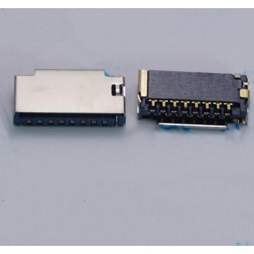 Short TF Card Holder mini card holder micro SD card holder with detection pin memory card slot pluggable connector