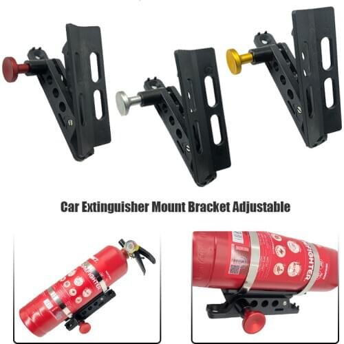 NEW Fire Extinguisher Holder Roll Bar Mounted for Can Am maverick x3 for Polaris RZR 800 900 1000 xp Ranger for Jeep TJ JK JL