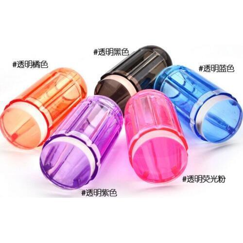 Wholesale 50pcs/Lot ! 9c olor 1pcs 2.8cm Stamping Nail Art Image Plates Stamper Scraper Set Nail Stamp Template,Nail Tools free