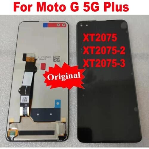 Original Best LCD Display Touch Screen Digitizer Assembly Sensor For Motorola Moto G 5G Plus XT2075 XT2075-2 Mobile Pantalla