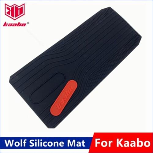 Original Silicone Mat for Kaabo Wolf Warrior Kickscooter Black Foot Pad Sticker for Kaabo Wolf Warrior Electric Scooter Mat Part