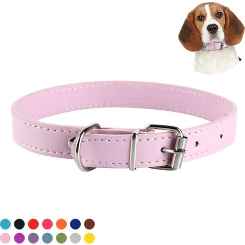 Dog Collars Cat Necklace Puppy Scarf 12 Colors Size Adjustable Suitable for Medium and Small Pets Solid Blue Teddy Red Chihuahua