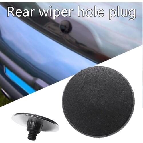 Mayitr 1pc 32mm Car Auto Blindstopfen Heckwischer Blind Plug Rear Wiper Windscreen Wiper Rear Clean Cover Adapter Accessories