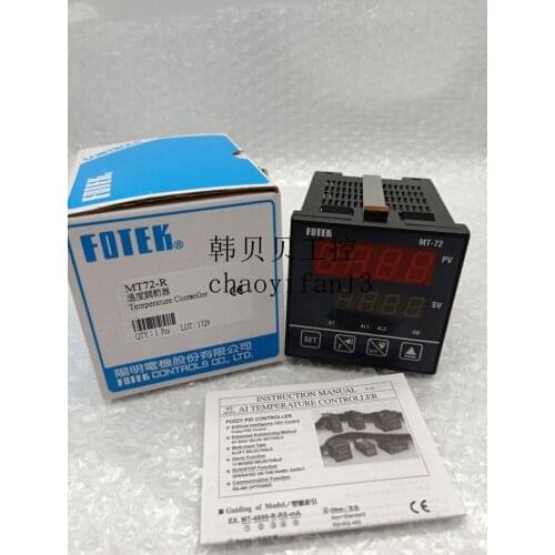 Brand new original FOTEK thermostat MT72-R MT-72-R MT72-V MT72-L