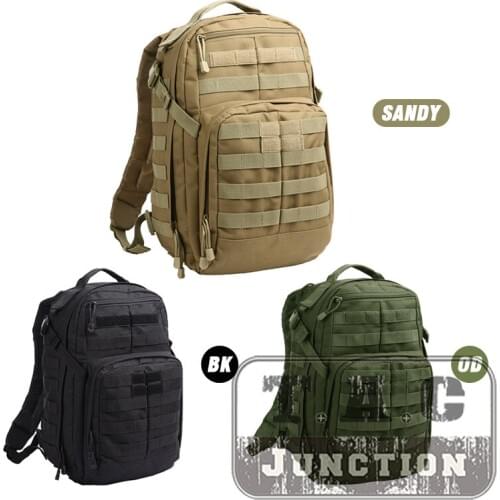Tactical 24L Rucksack Bug Out Bag Military MOLLE Adjustable Backpack For Hunting Assault Survival Hiking Everyday Outdoor