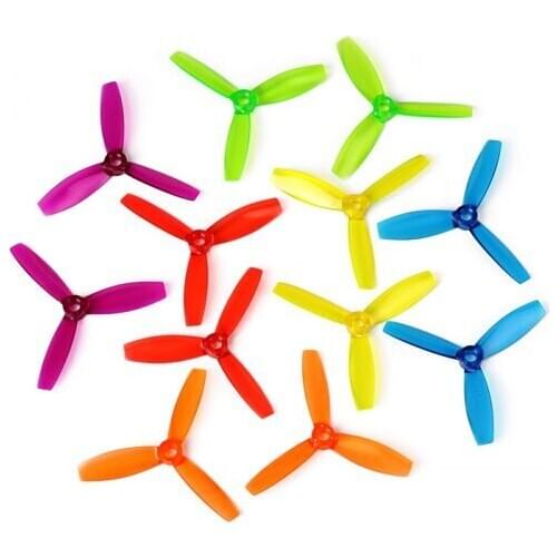 Dys XT30453 3045 Three-blade Propeller 6 Pairs Randomly Color